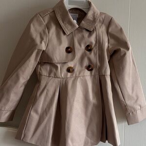 Tahari Kids Tan Pea Coat
